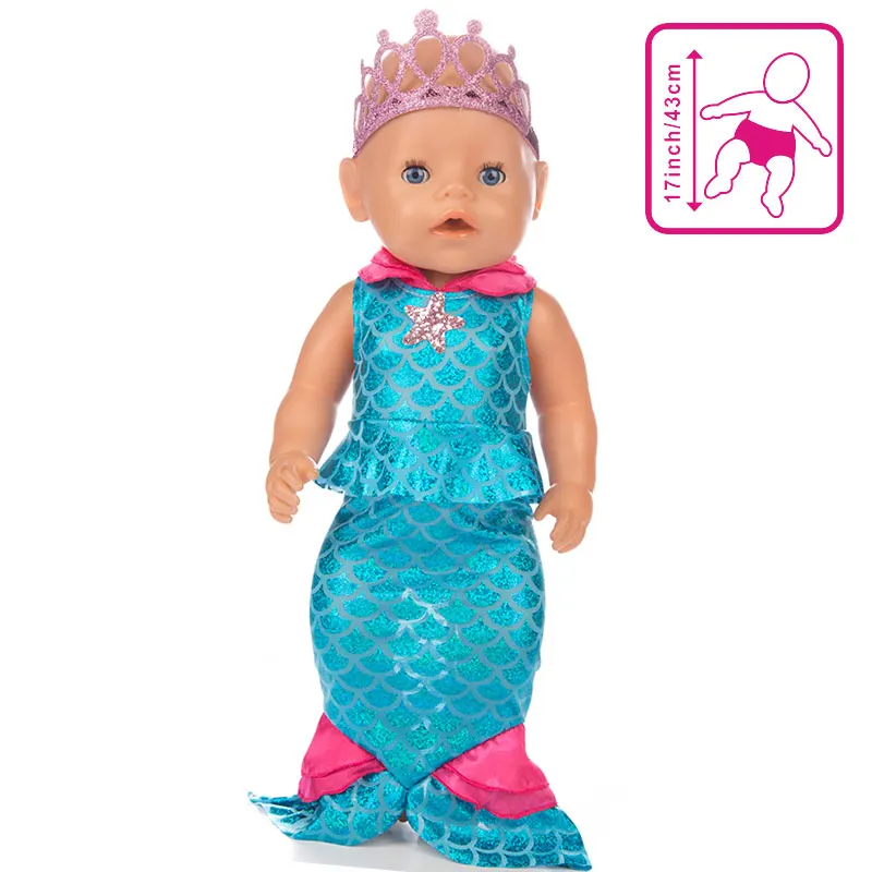 Модный комплект детской одежды для 17 дюймов Reborn Baby Doll 43 см для ухода за ребенком для мам Одежда для кукол, аксессуары для куклы - Цвет: R10