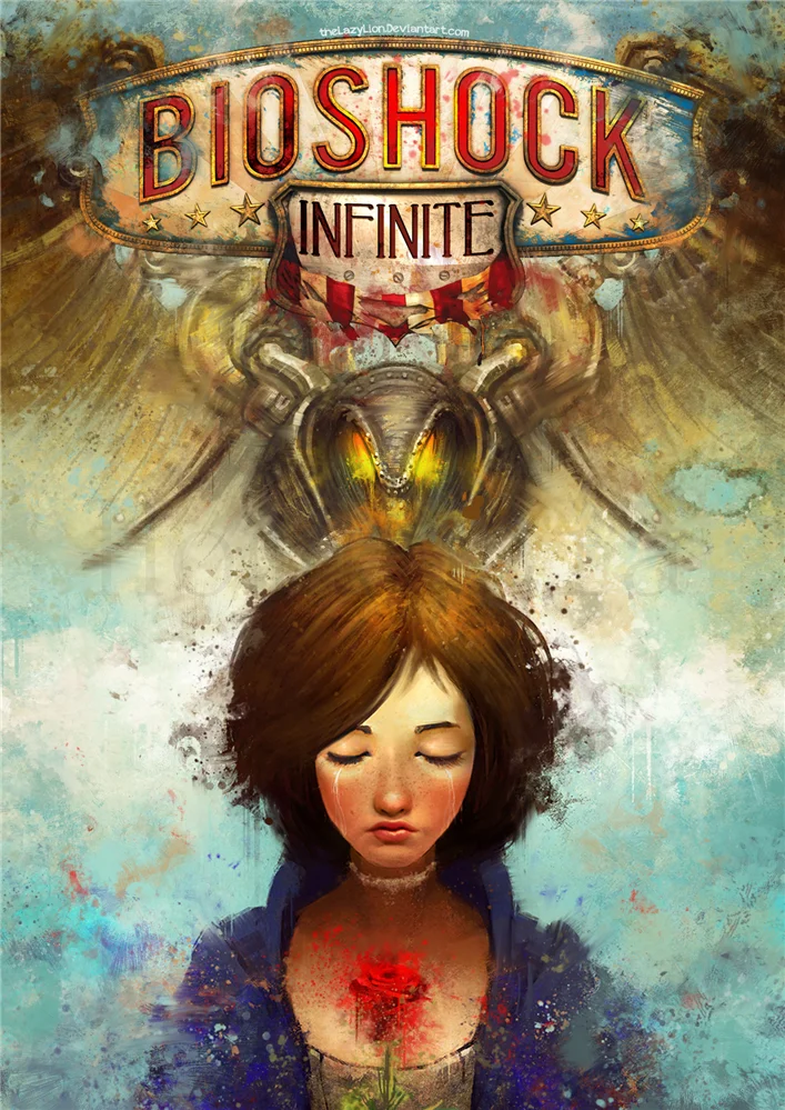 BIOSHOCK восхищение плакаты игры настенные принты белая глянцевая бумага яркий цвет четкое изображение украшение дома гостиная
