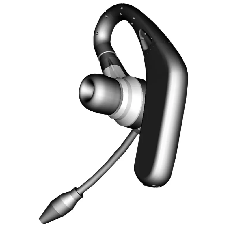 AMTERBEST беспроводная Bluetooth гарнитура бизнес Hands Free шумоподавление наушники Двойной аккумулятор с микрофоном для вождения