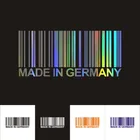 Автомобильные наклейки 15,6 см * 6,8 см, сделано в Германии, роза, автомобильные мотоциклы, 3D украшения, водонепроницаемые, купить 2, экономить половину пользовательских наклеек