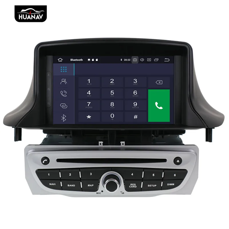 Автомобильный DVD плеер DSP Android 9 0 GPS навигация для Renault Megane 3 Fluence 2009 2015