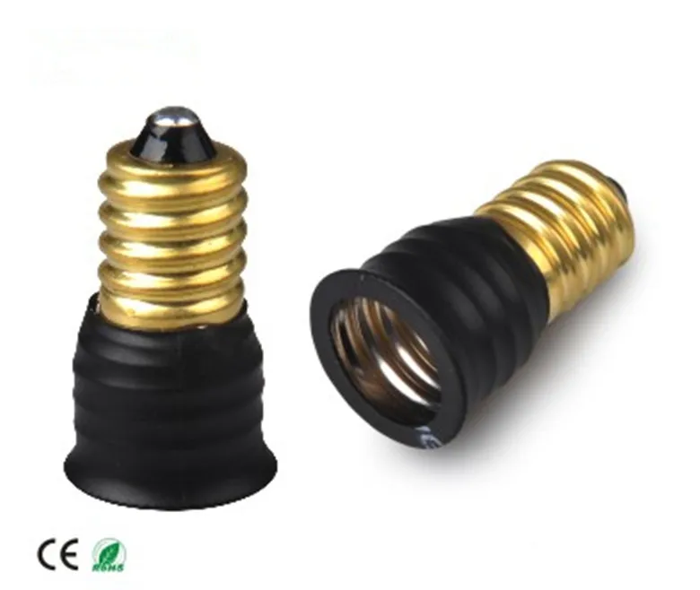 

E14 to E17 Aapter Base Lamp Holder Socket Led Light Bulb Base Adapter Converter Wholesale free shipping