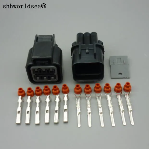 Shhworldsea 6 штифтов Авто головная лампа Разъем PB621-06020 PB625-06 автомобильные водонепроницаемый электрический разъем для HYUNDAI, KIA, Elantra