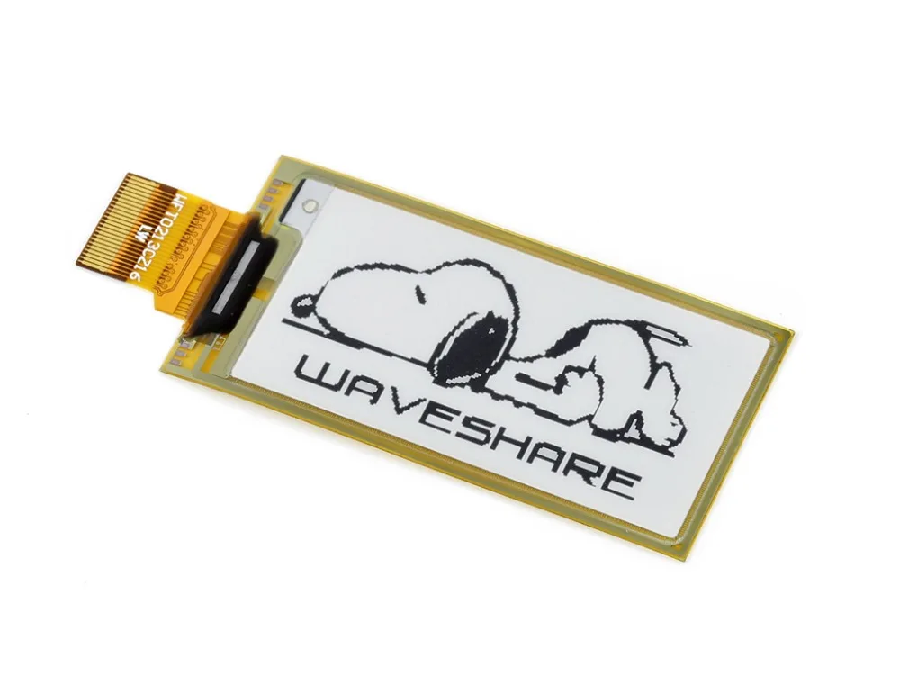 Waveshare 212x104 2 13 дюймовая Гибкая шляпа для E-Ink display Raspberry Pi(2B/3B/Zero W). Два цвета: черный