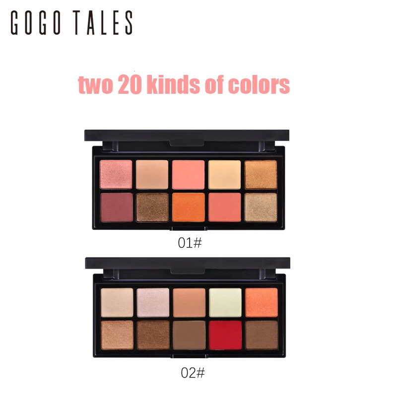 10 цветов блестящие тени для век пигменты водостойкие красные мерцающие палитра