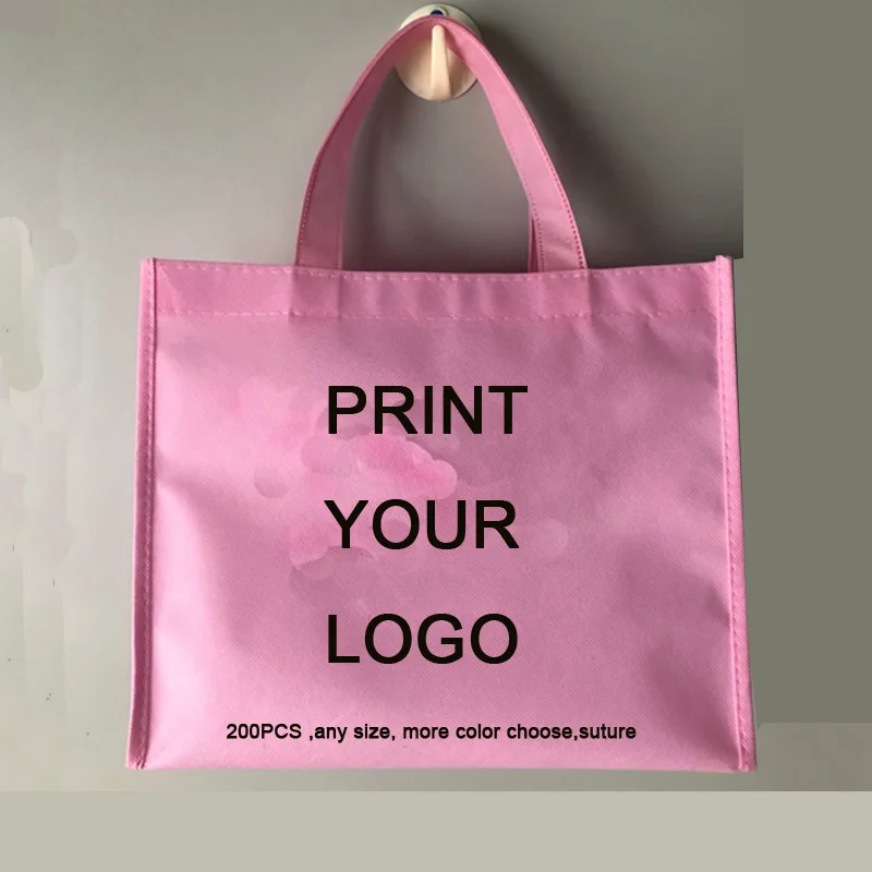 200 женские сумки для покупок нетканые сумки|Хозяйственные сумки| |