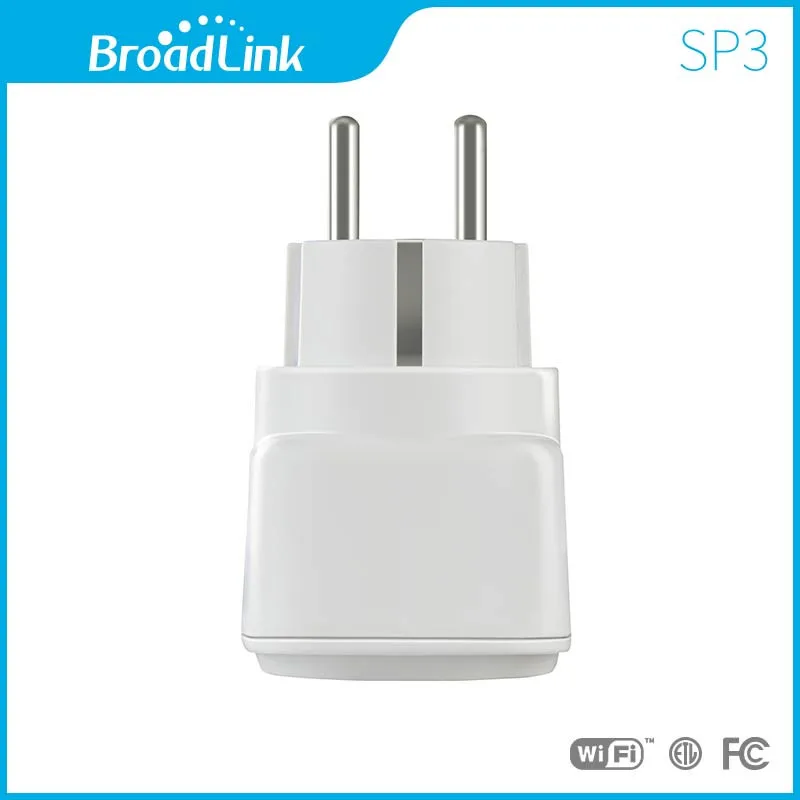 Broadlink SP3 SP CC Mini EU контроллер умный дом 16А таймер умный Wifi розетка, приложение беспроводной контроллер работает с Google Home