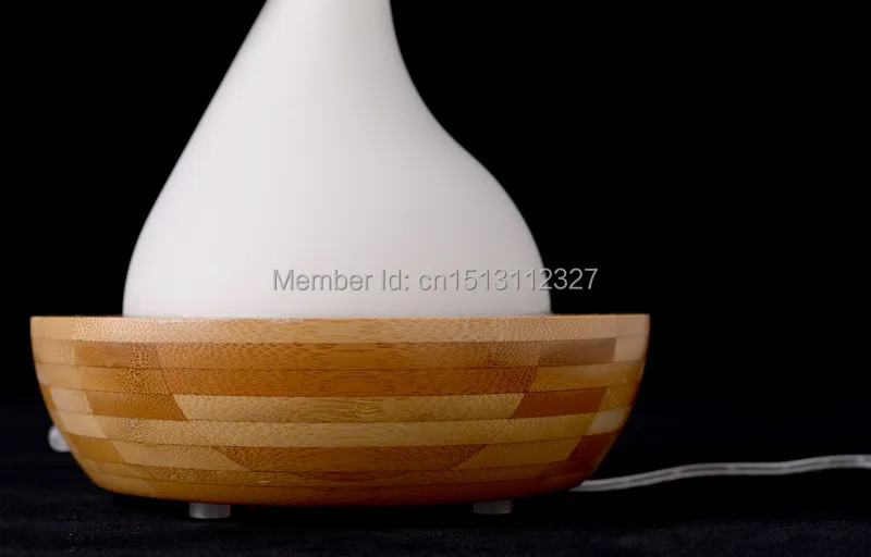 Aroma diffuser mist maker made of bamboo and glass for air condition room | Бытовая техника