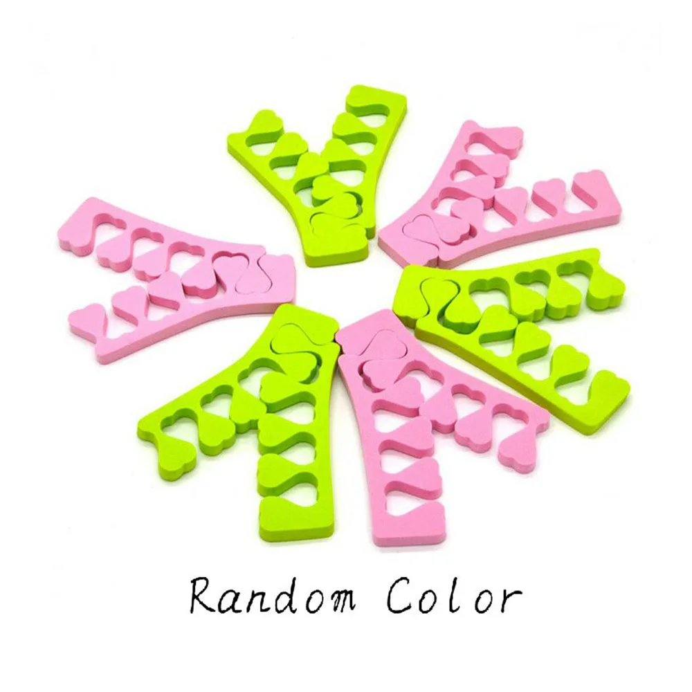 5 пар губчатого спилка для ног относится к лаку ногтей принадлежности