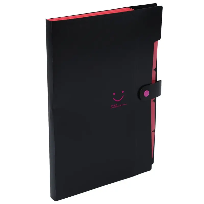 Пластиковые расширяющиеся папки для файлов органайзер документов с гармошкой 5