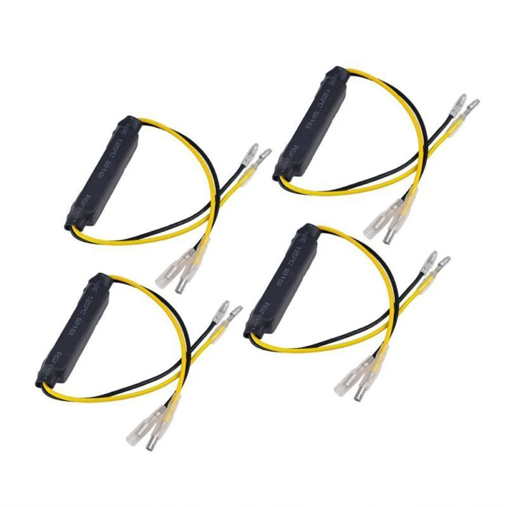 4 pcs12V мотоцикл указатель поворота адаптер мигалки Индикатор Исправление ошибки