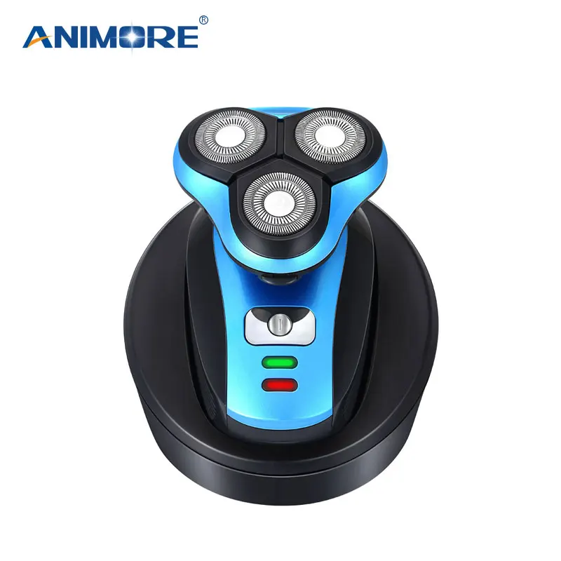 ANIMORE электробритва для мужчин уход за кожей лица Электрический бритвы USB