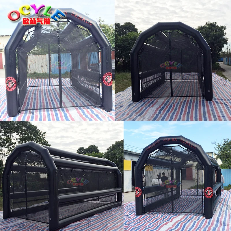 

Seald type inflatable batting cage wholesale netting, giant inflatable sports games