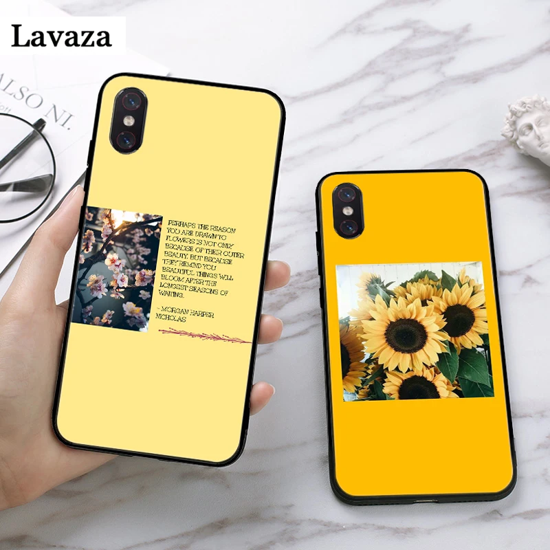 Силиконовый чехол с желтым подсолнухом для Xiaomi MI 5X 6 6X 8 9 SE 9T Pro CC9E CC9 A3 F1 A1 A2 Lite MAX