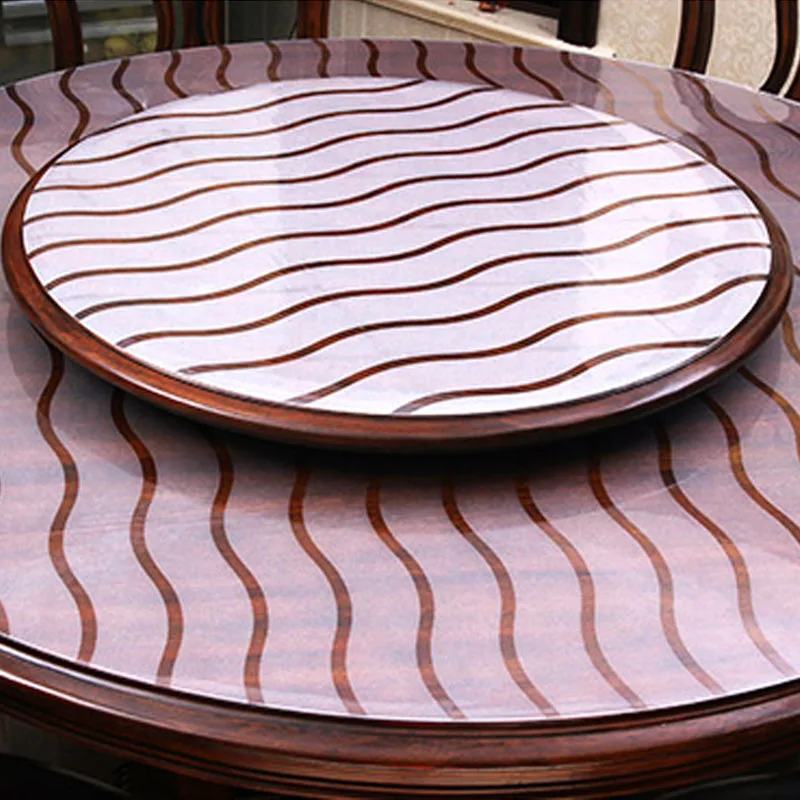 Круглая скатерть BALLE из ПВХ для дома защита стола водонепроницаемая круглая