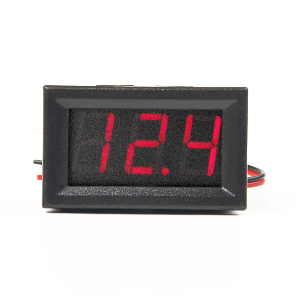 Цифровой вольтметр Амперметр Voltimetro красный Мини светодиодный Ампер Amperimetro Gauge DC