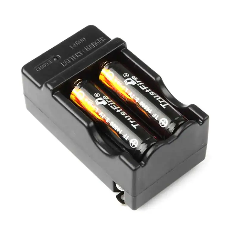 14500 зарядное устройство + 2 шт TrustFire Подлинная полная емкость 900mAh литий ионная