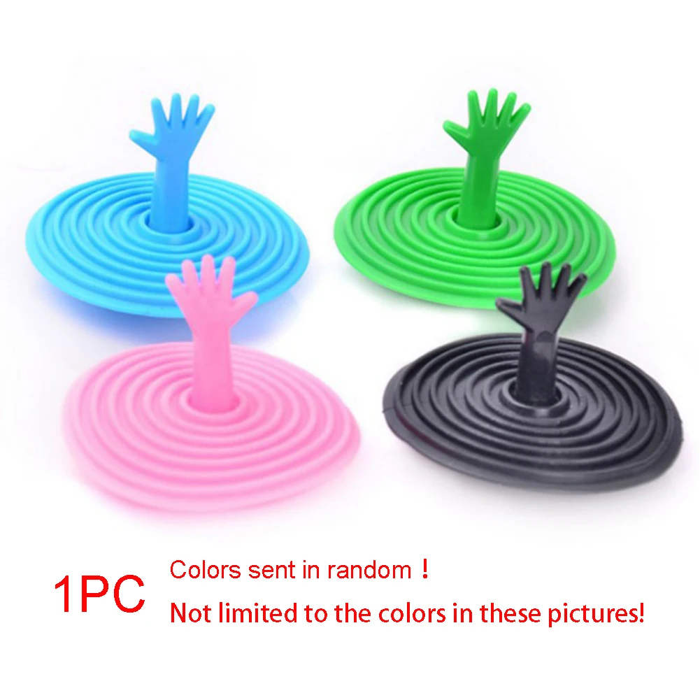 Резиновые в форме руки Санузел раковина Plug пол подушка для ванны Catcher фильтр