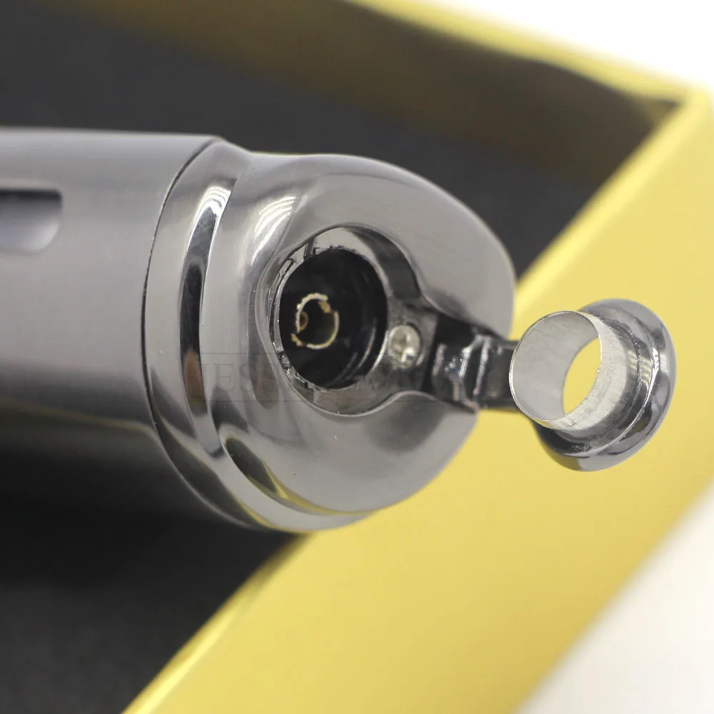 COHIBA многоразовые газовые зажигалки с бутаном 4 фонарь, металлическая сигаретная зажигалка, струйный огонь, фонарь с сигарой, подарочная коробка