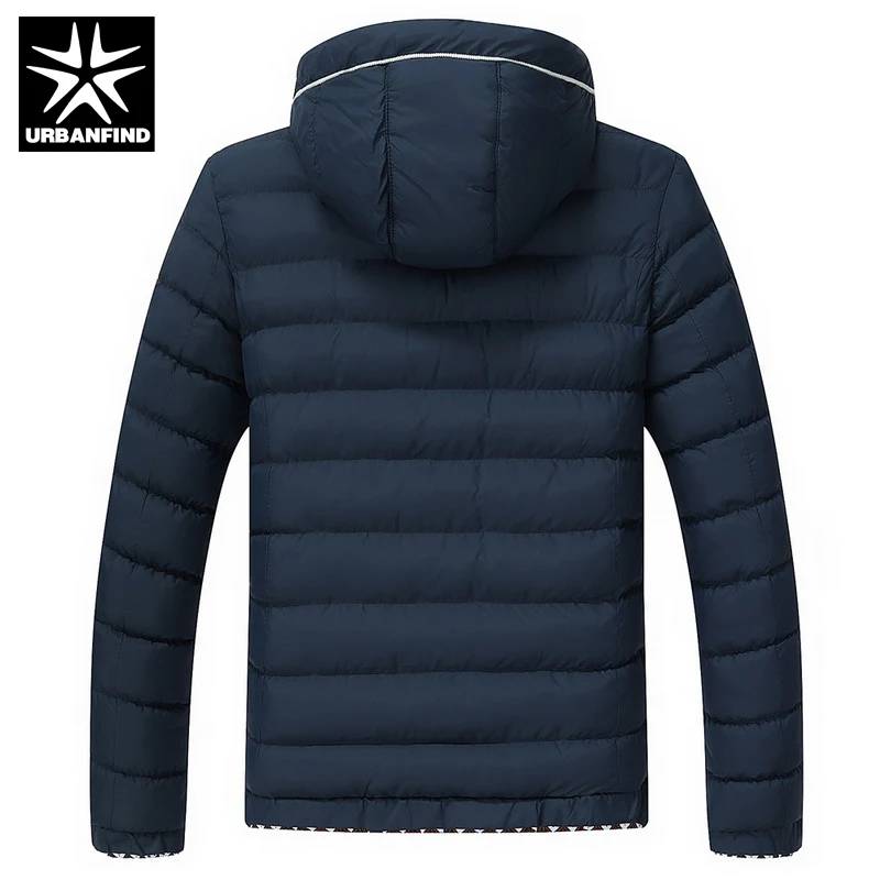 Urbanfind Для мужчин Повседневное пальто с капюшоном куртка осень зима большой