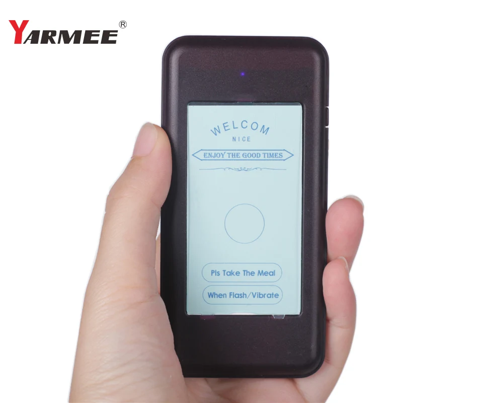 YARMEE 1 передатчик + 16 Coaster пейджер беспроводной система вызова в очереди для