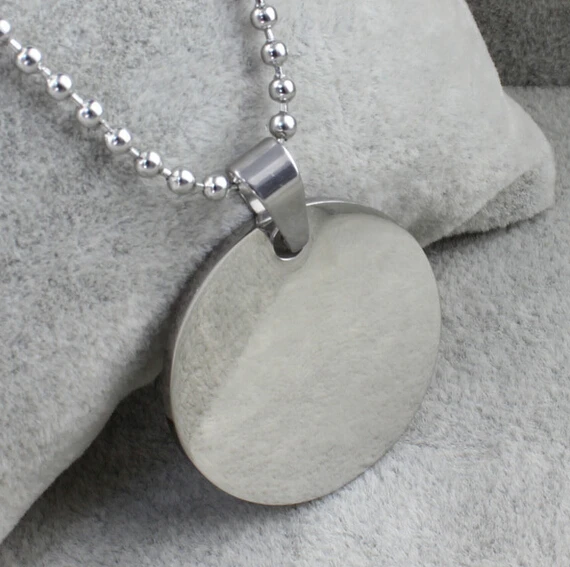 10 шт./партия круглые подвески из нержавеющей стали|lot 10pcs|pendant necklacenecklace lot |