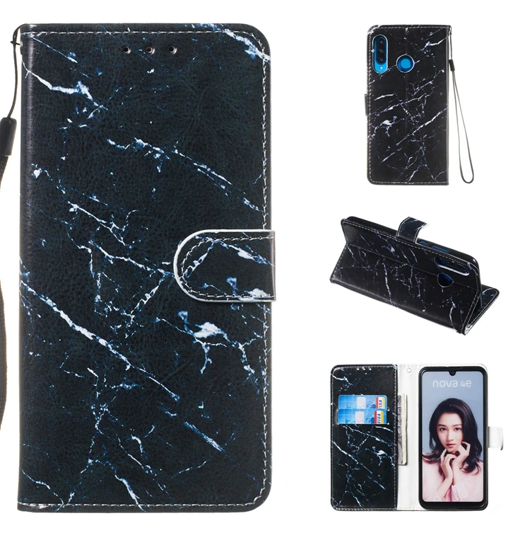Флип-чехол-книжка для Coque huawei P30 Lite, роскошный кожаный кошелек, чехол для телефона huawei P30 Pro P30Pro P30Lite, чехол Etui Capinha