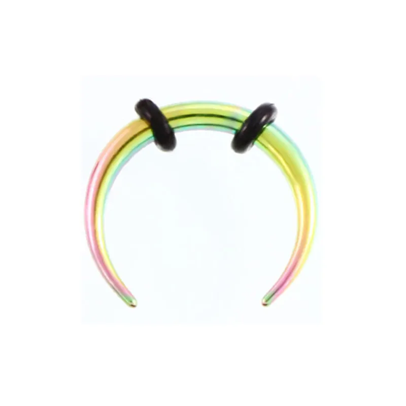 Кольцо LINOSIR из нержавеющей стали для пирсинга украшение поддельная кольца носа