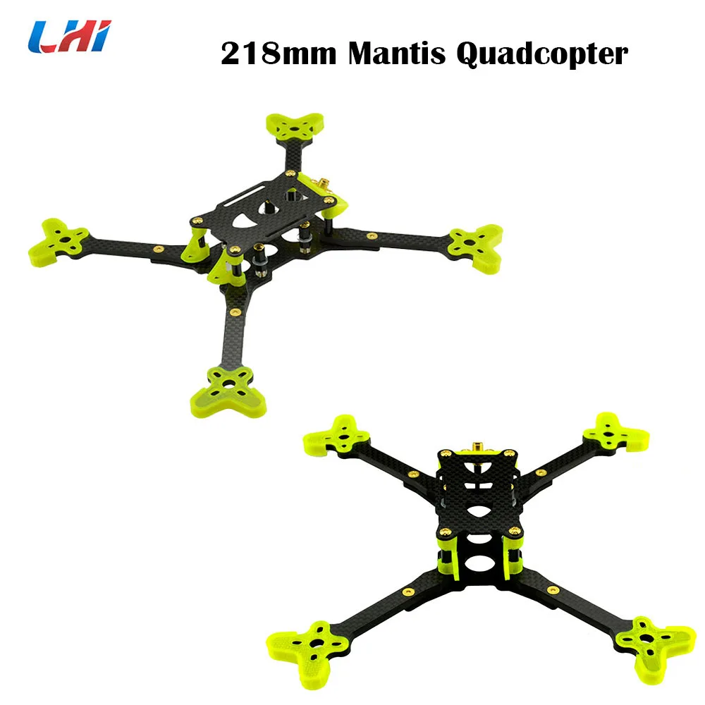 LHI 218 мм Mantis Квадрокоптер карбоновая Рамка комплект 5 толщина руки для DIY RC FPV