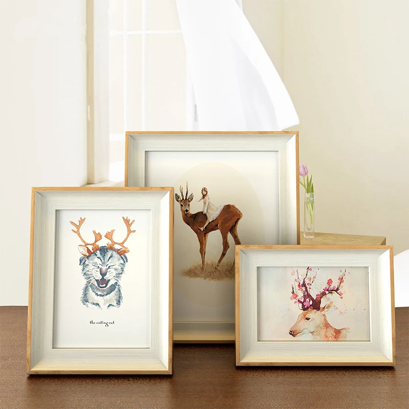 Фоторамка в нордическом стиле на рабочем столе фоторамка 6/7/8/10 дюймов для