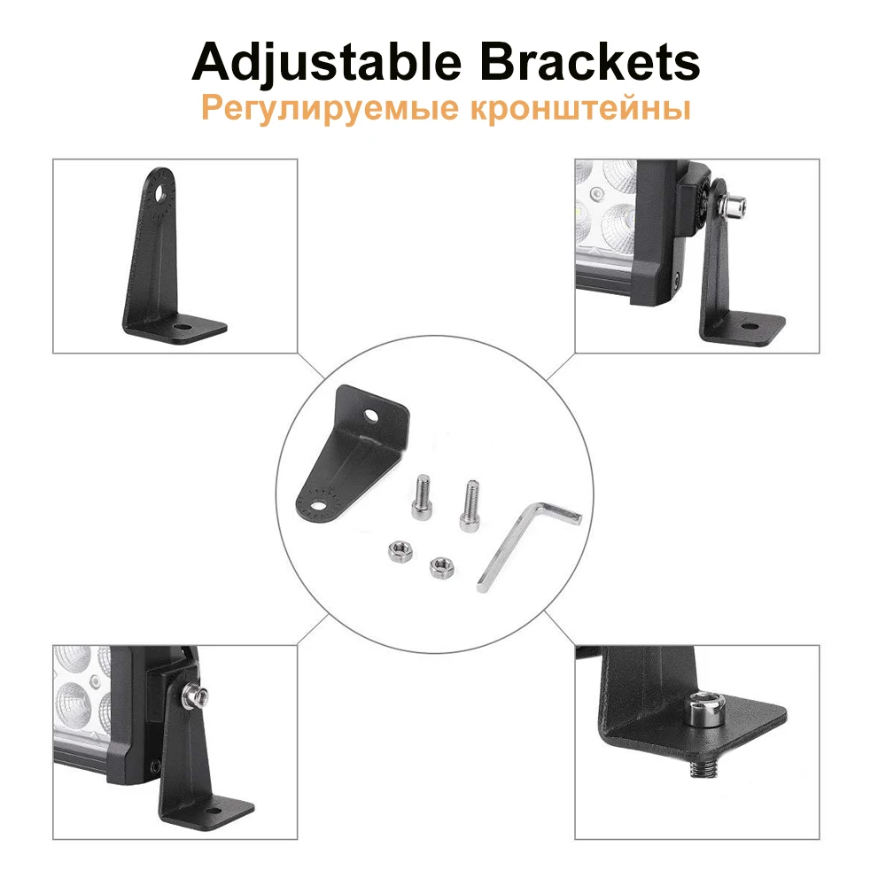 WINTUWAY 22 дюймовая Светодиодная панель для вождения внедорожных лодок автомобилей