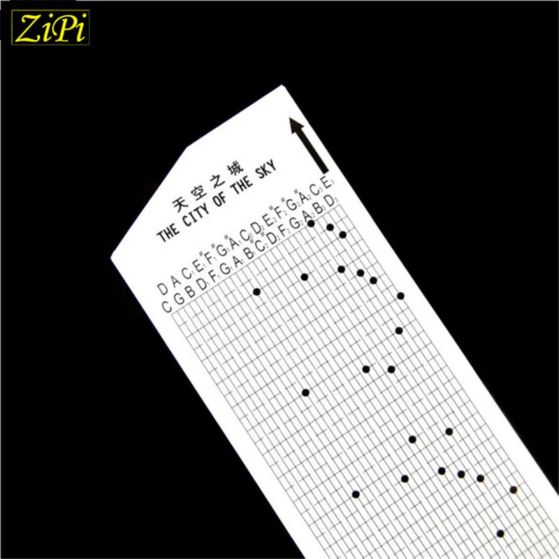 Zipi 100 шт./лот DIY 30 оттенков ручная бумажная музыкальная шкатулка составьте ленту