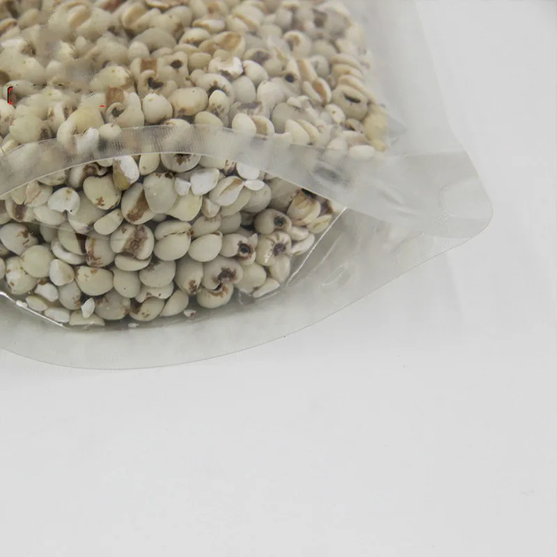 100 шт Различные размеры замка застежка-молнии стоьте вверх прозрачные сумки для