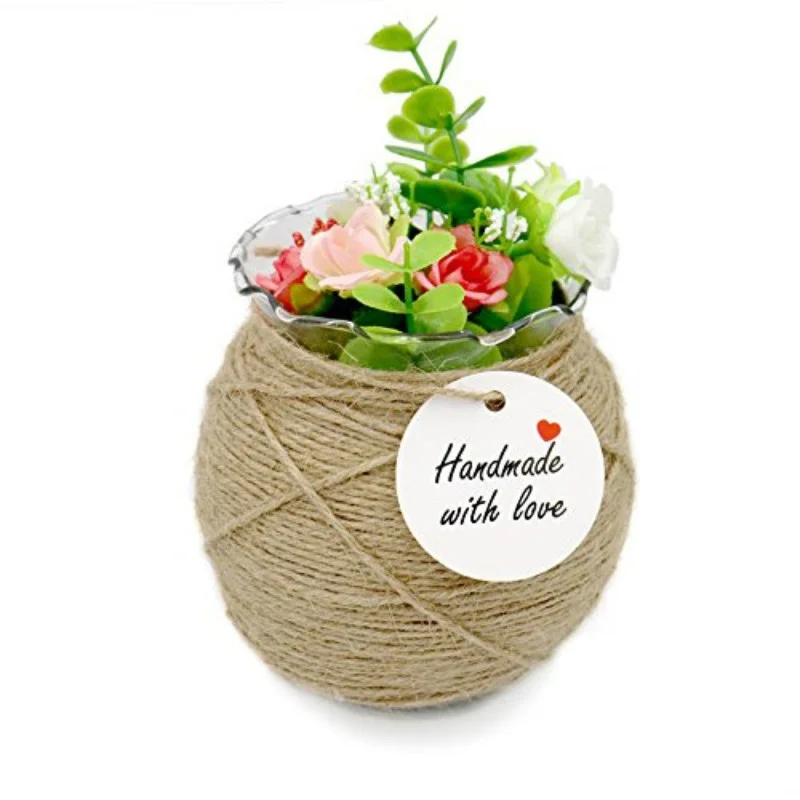 100 шт. подвески с красным сердцем для свадебной вечеринки|Украшения своими руками