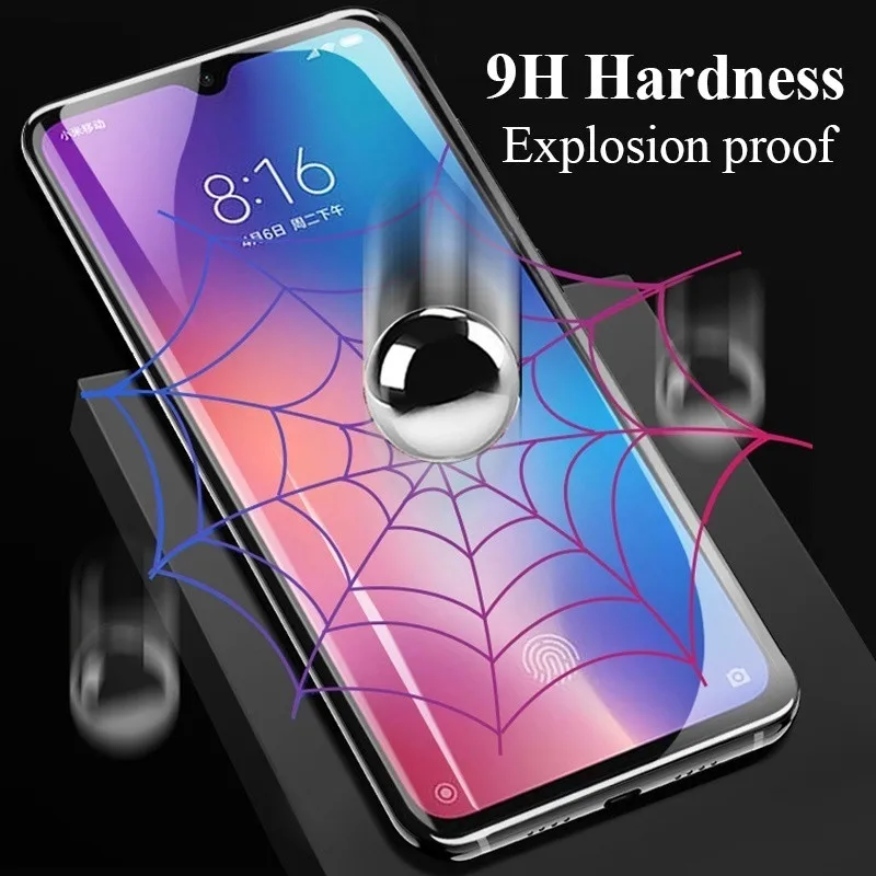 Закаленное защитное стекло для Redmi 5 6 7 Pro mi 9t Note 5Pro 6Pro 7Pro стеклянная Защита экрана