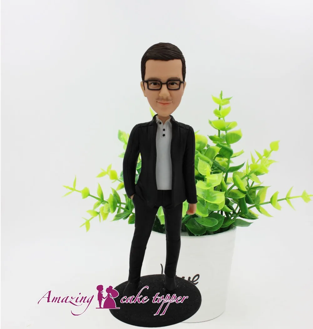 2019 удивительное украшение для торта офиса элегантный Человек/гольф отдыха