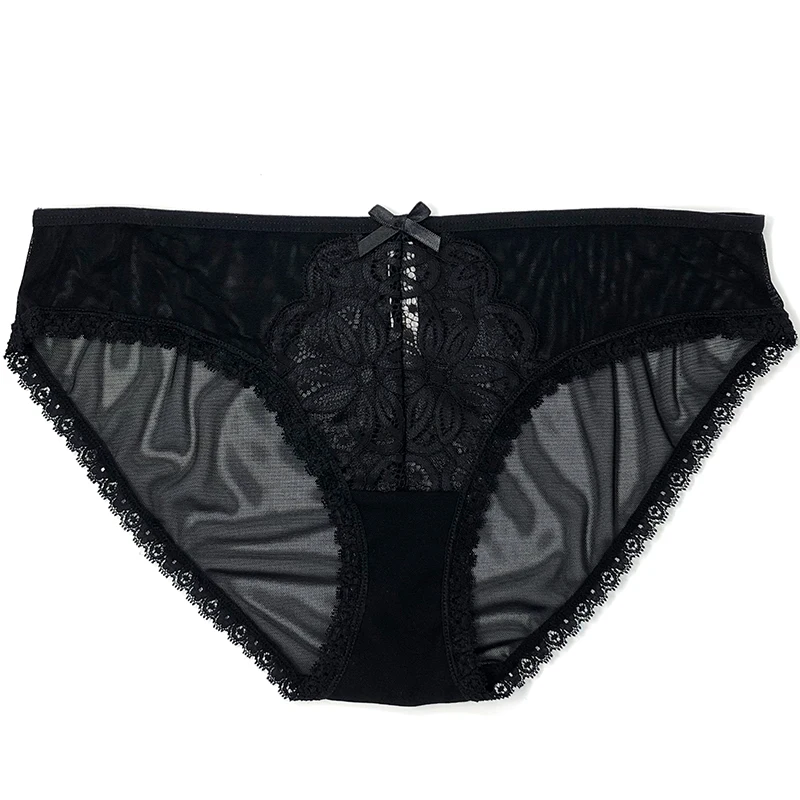 Женское нижнее белье Бесшовные дышащие трусы с цветочным принтом и