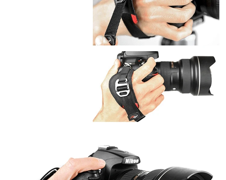Пиковый дизайн Andoer PU ремешок для камеры ручной захват ремешок для Nikon Canon sony DSLR камеры аксессуары для фотосъемки