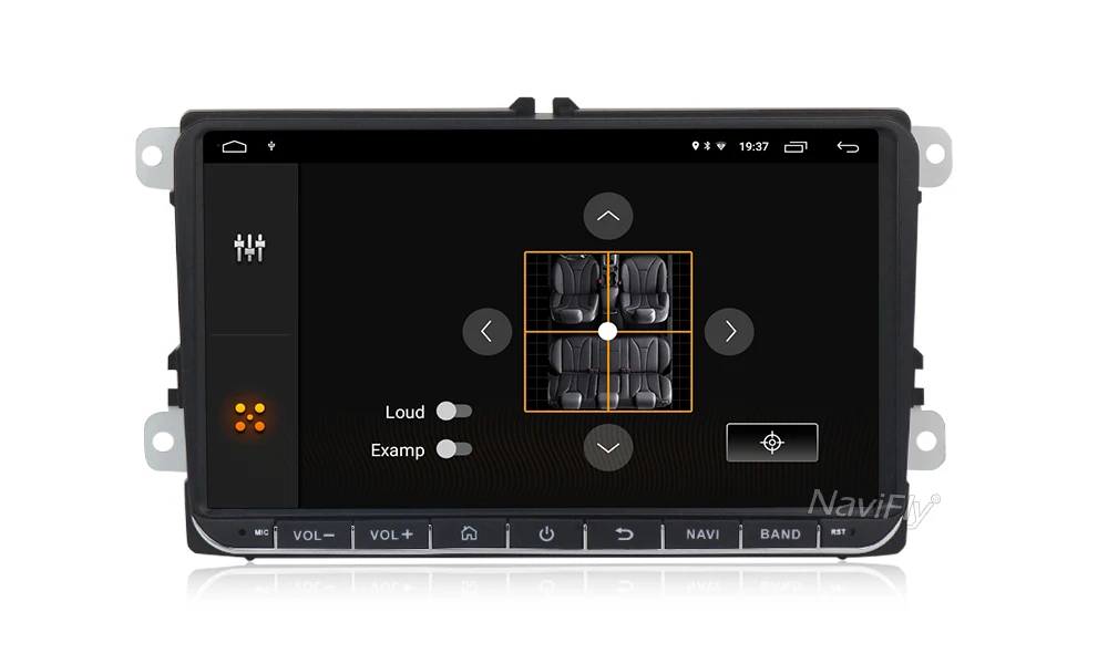 Navifly Android9.1 RDS 32G rom 9 ''Автомобильный gps obd2 с аксессуаром для Volkswagen SKODA GOLF 5 Golf 6 POLO PASSAT B5 B6 TIGUAN