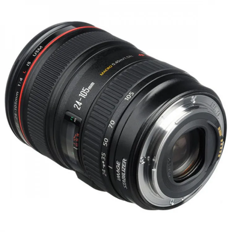 Новый Canon EF 24 105 мм f/4l IS USM Стандартный зум объектив (белая коробка)|zoom lens|canon ef