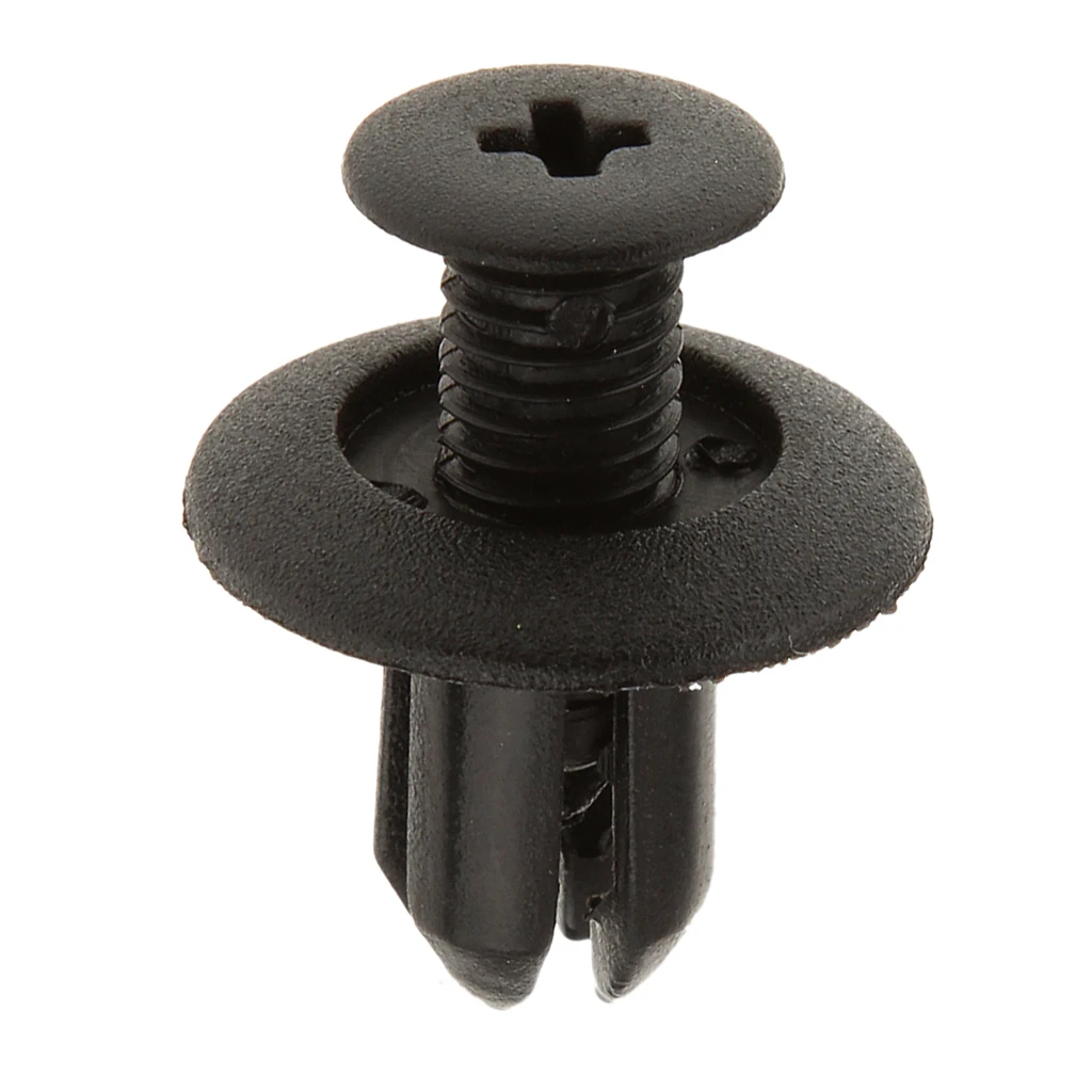 Черные нейлоновые фиксаторы для автомобильных дверей 20 шт. панель отделки Kia Hyundai