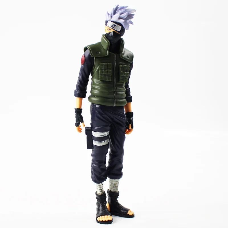 28 см аниме Наруто грандиста Хатаке Какаши Banpresto Shinobi отношения ПВХ фигурка Коллекция Модель игрушки