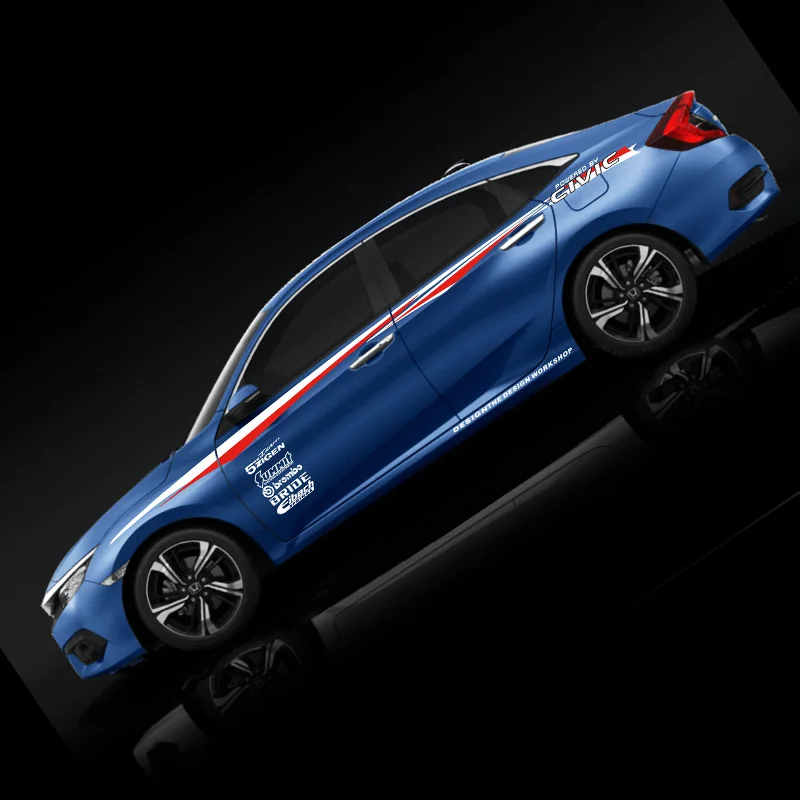 Автостайлинг TAIYAO Спортивная Автомобильная наклейка для Honda CIVIC автомобильные
