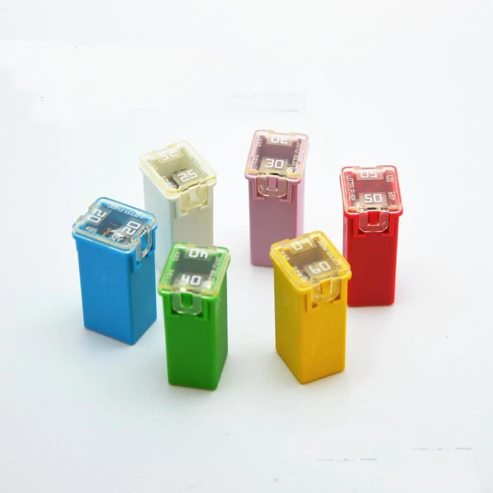 

18 шт. mix littelfuse 495 серия квадратный автомобильный предохранитель 20A-60A 32 в коробка предохранитель картриджа автомобильный предохранитель для ...