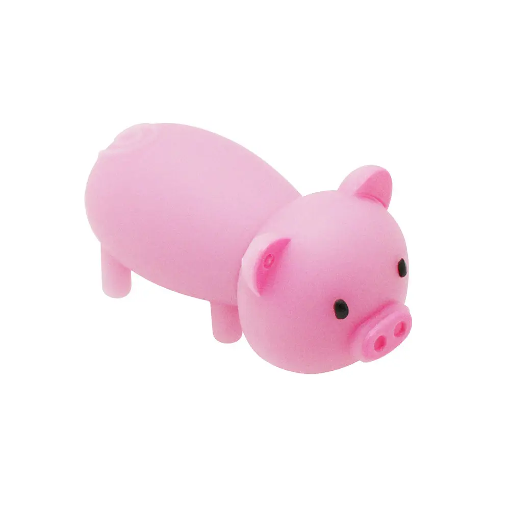 Dark pink Флеш-накопитель Prive Cartoon Pink Pig, 4 ГБ, 8 ГБ, 16 ГБ, 32 ГБ, 64 ГБ, Usb флеш-накопитель, USB 2,0, флеш-карта памяти, 128 ГБ, диск на ключ, подарок - Цвет: Dark pink