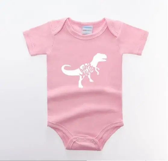 Футболка для мамы, папы и ребенка с рисунком Падди, Saurus, Mamasaurus, Papasaurus, Babysaurus, футболка, семейный топ с динозавром, детский душ - Цвет: pink t BABY BABY