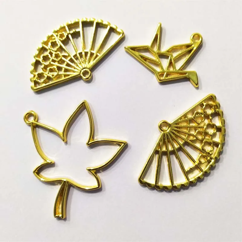 5 шт./лот металлическая рамка для клена подвесная с подвеской установка кабошона