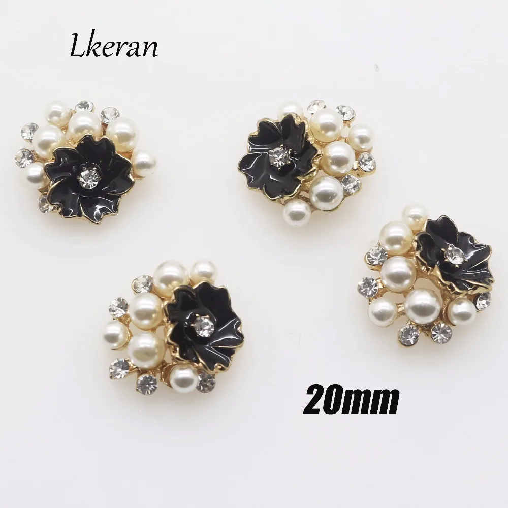 10 шт., жемчужные пуговицы, 20 х21 мм