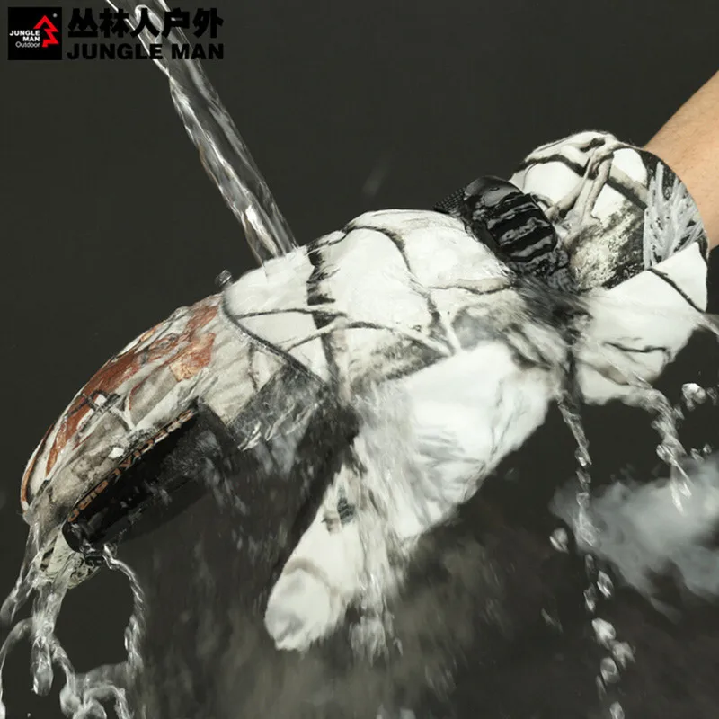 Ветрозащитные водонепроницаемые камуфляжные перчатки для охоты.|warm gloves|gloves