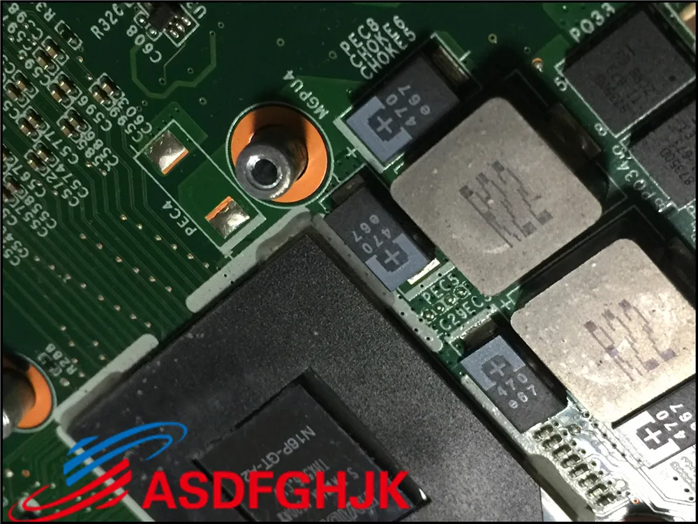 Оригинальный Для MSI GL62 6QD GL72 материнская плата портативного компьютера с I5 6300HQ и